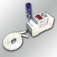 Реле температуры цифровое на DIN-рейку DigiTOP ТК-3 одноканальный с выносным датчиком картинка